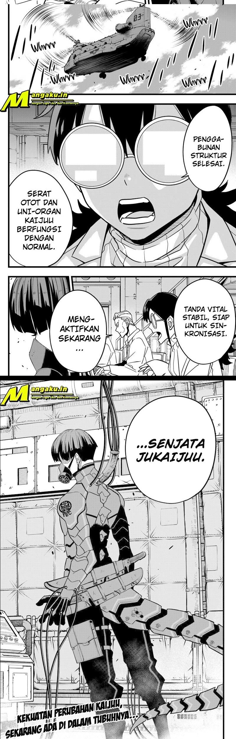 8Kaijuu Chapter 72 - halaman 12
