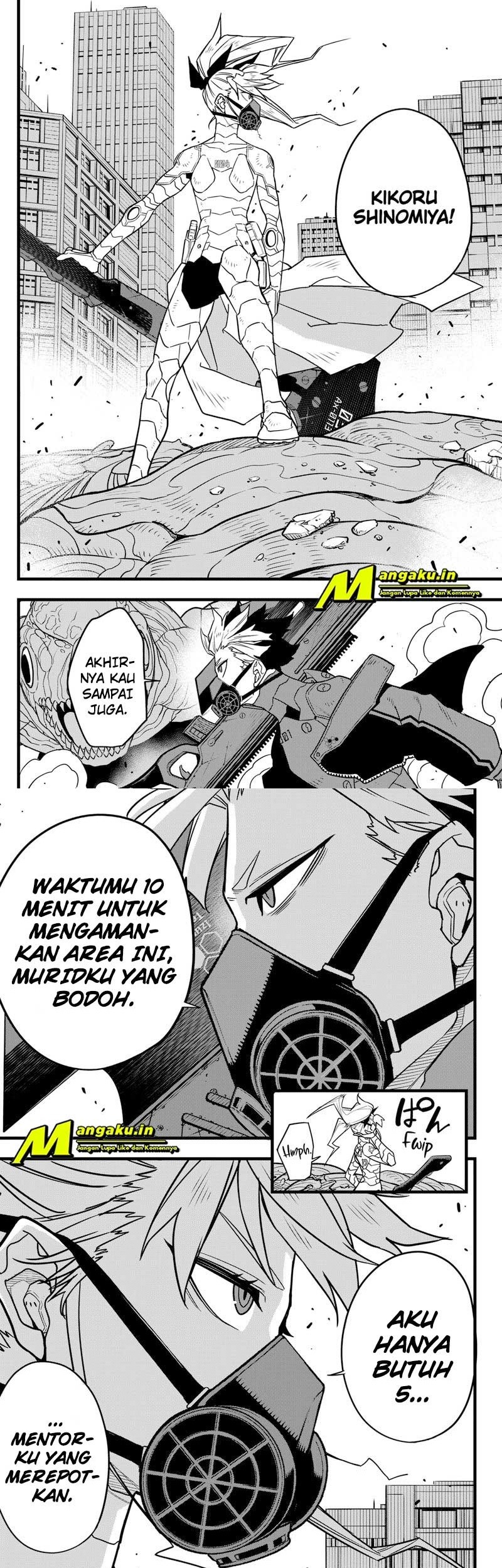 8Kaijuu Chapter 72 - halaman 6