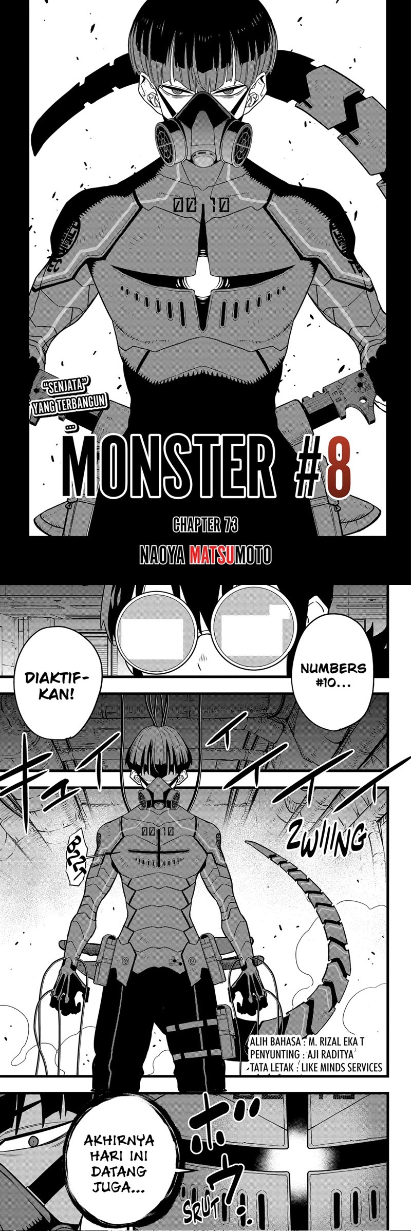 8Kaijuu Chapter 73 - halaman 1