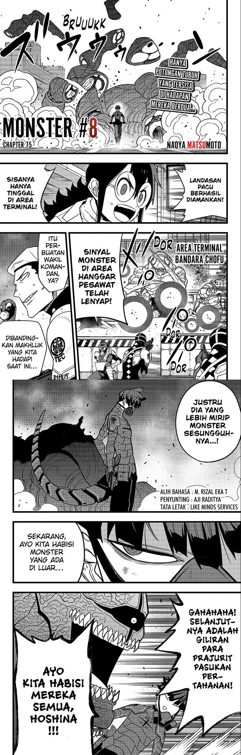 8Kaijuu Chapter 75 - halaman 1