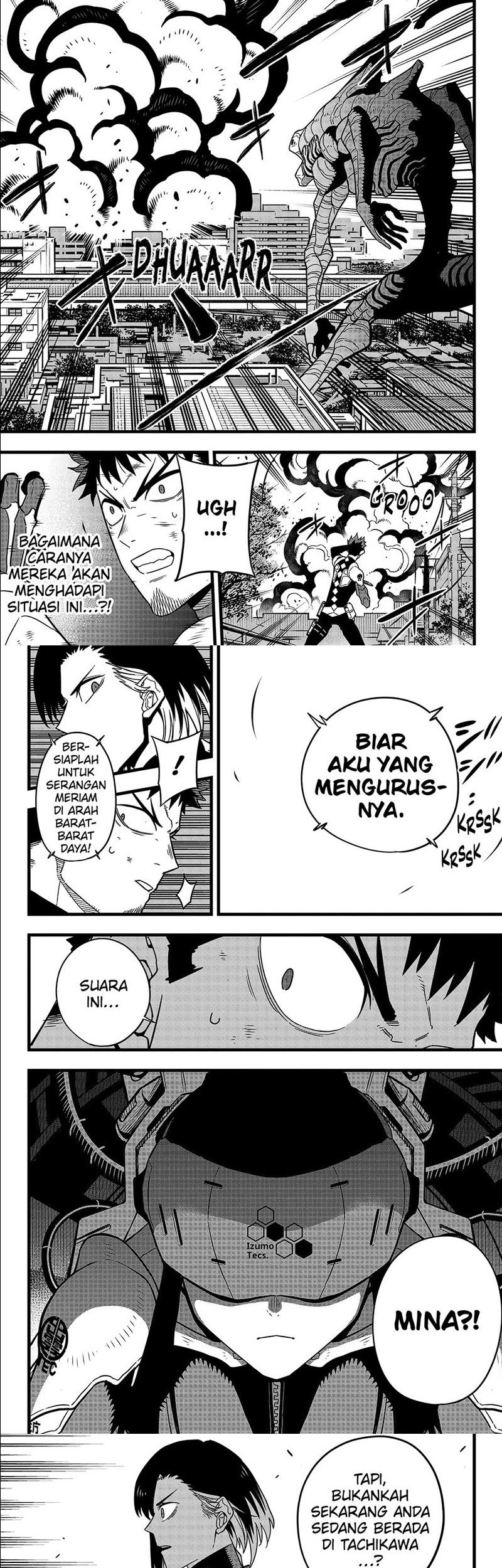 8Kaijuu Chapter 75 - halaman 7