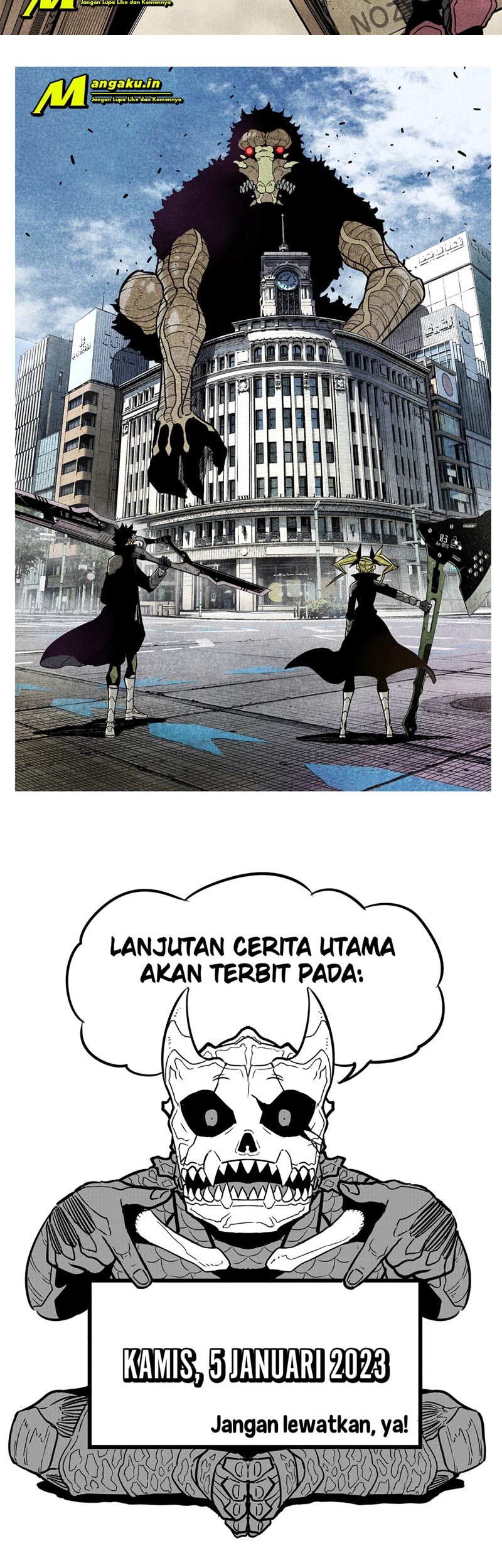 8Kaijuu Chapter 76.5 - halaman 5