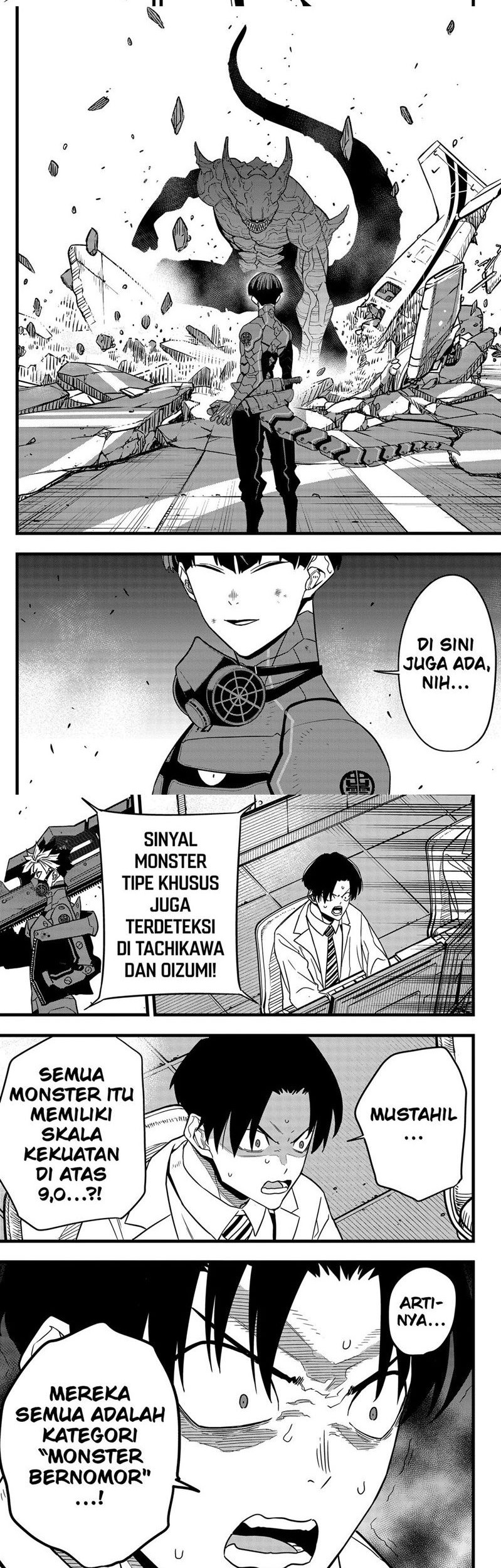 8Kaijuu Chapter 76 - halaman 17