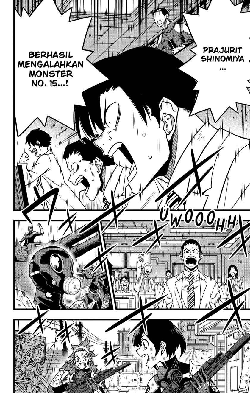 8Kaijuu Chapter 85 - halaman 18
