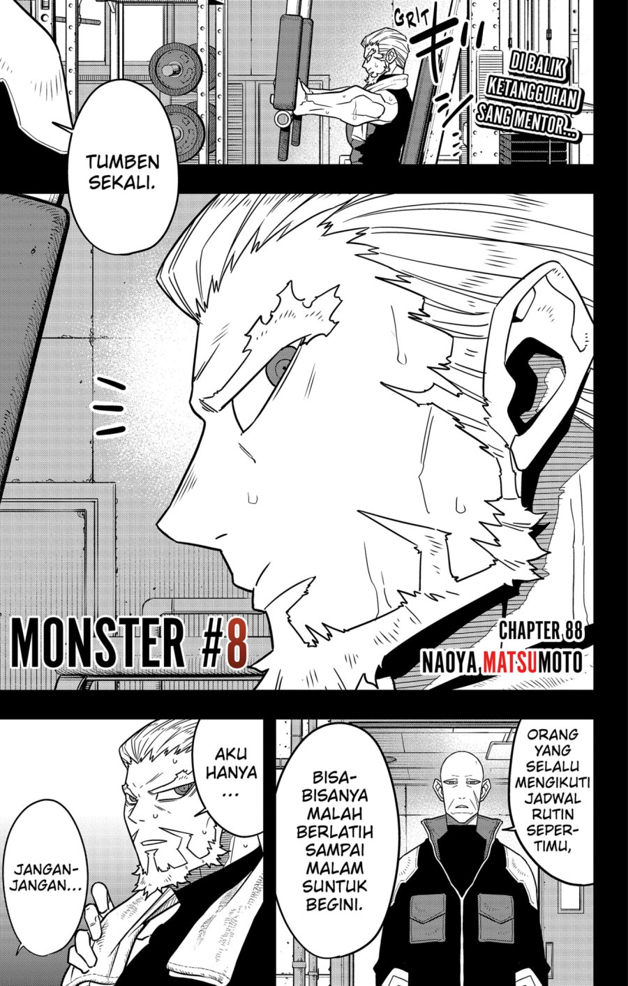 8Kaijuu Chapter 88 - halaman 1