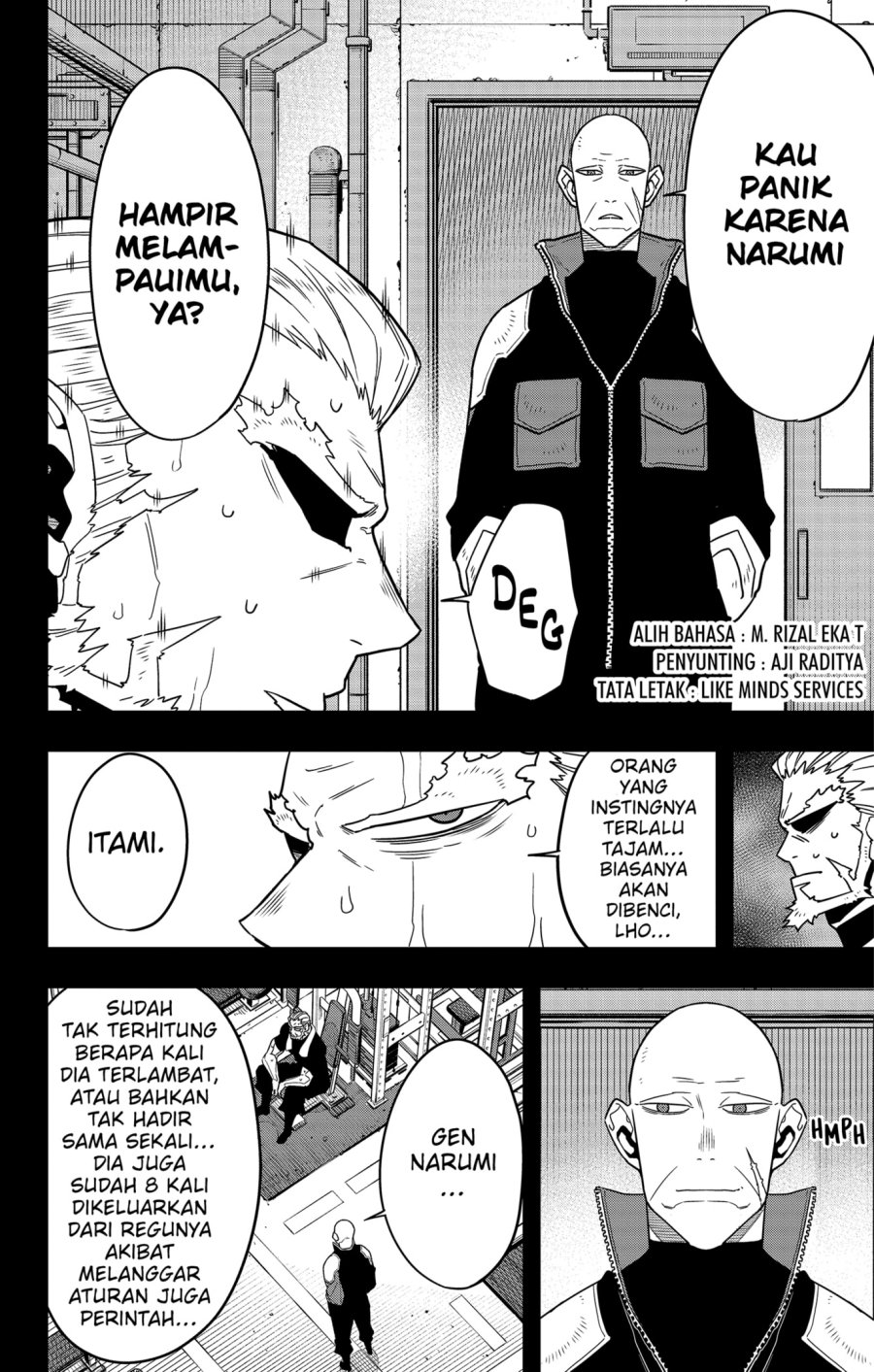 8Kaijuu Chapter 88 - halaman 2