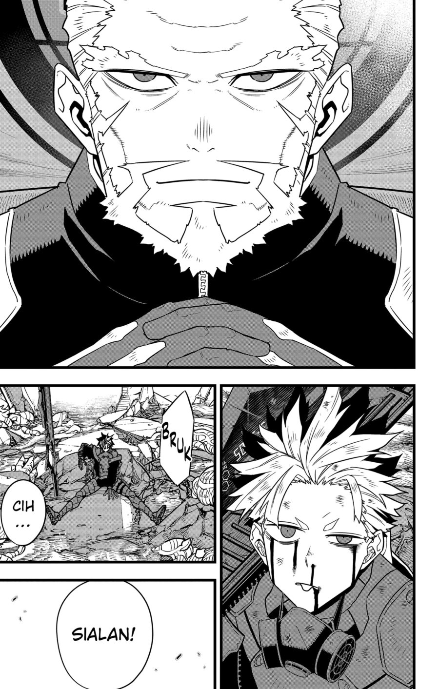 8Kaijuu Chapter 88 - halaman 7