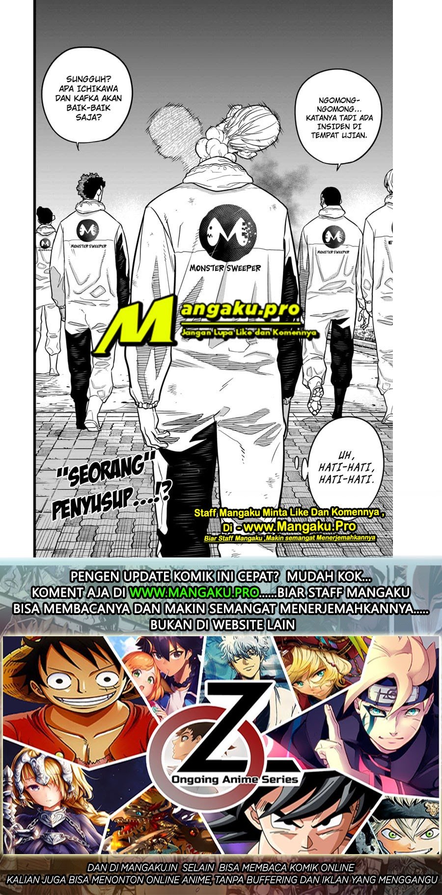 8Kaijuu Chapter 9 - halaman 17