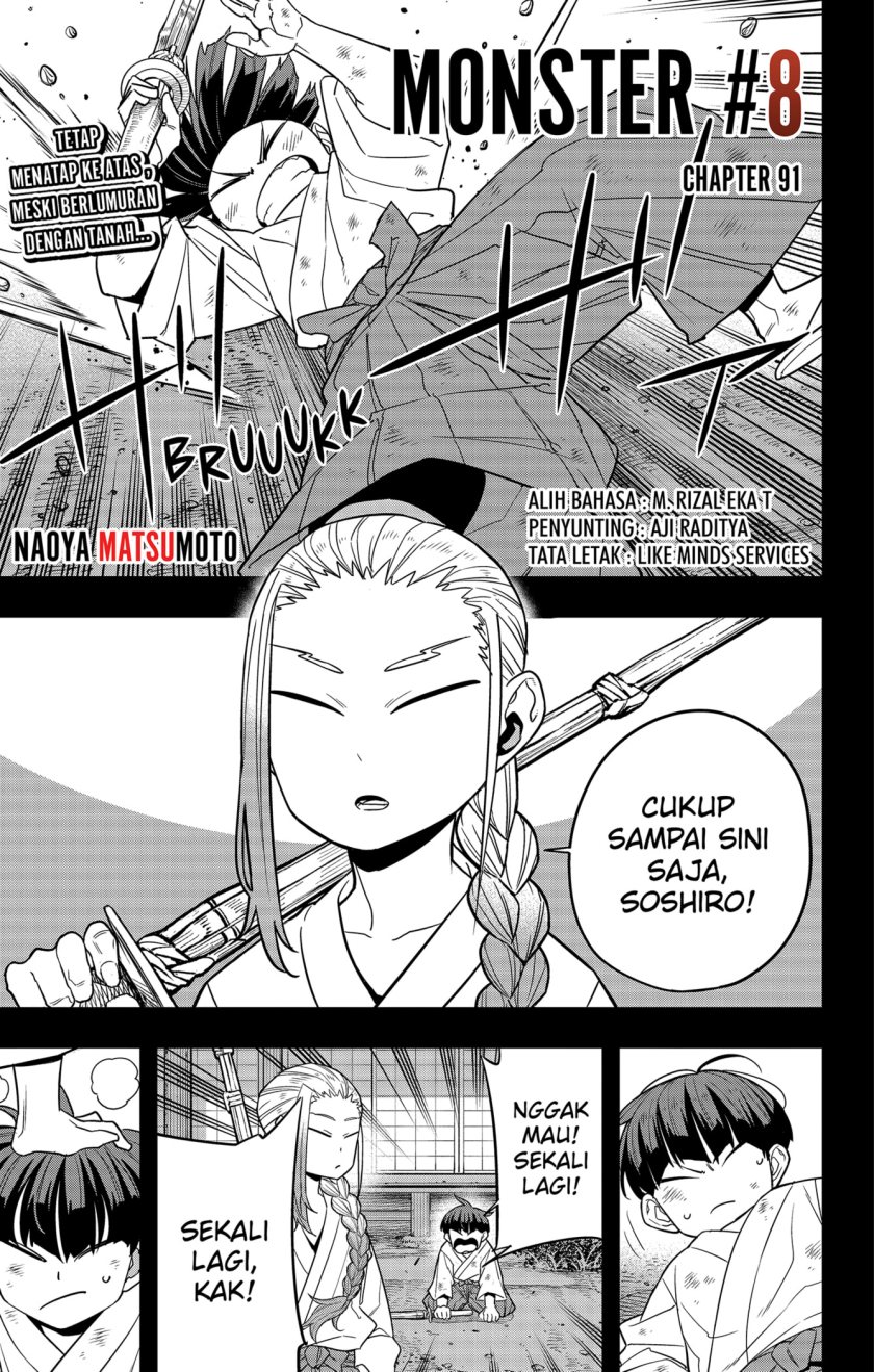 8Kaijuu Chapter 91 - halaman 1