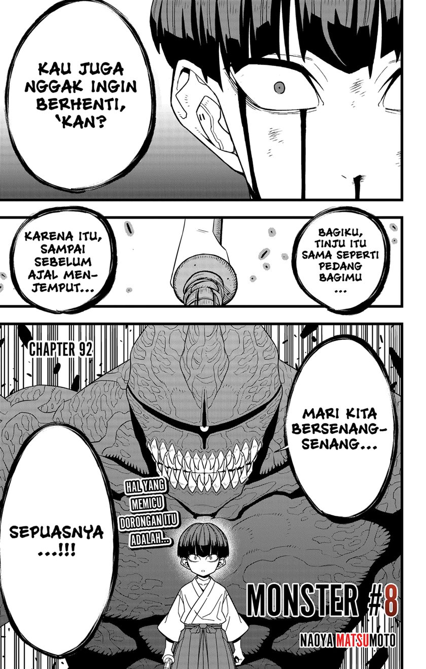 8Kaijuu Chapter 92 - halaman 1