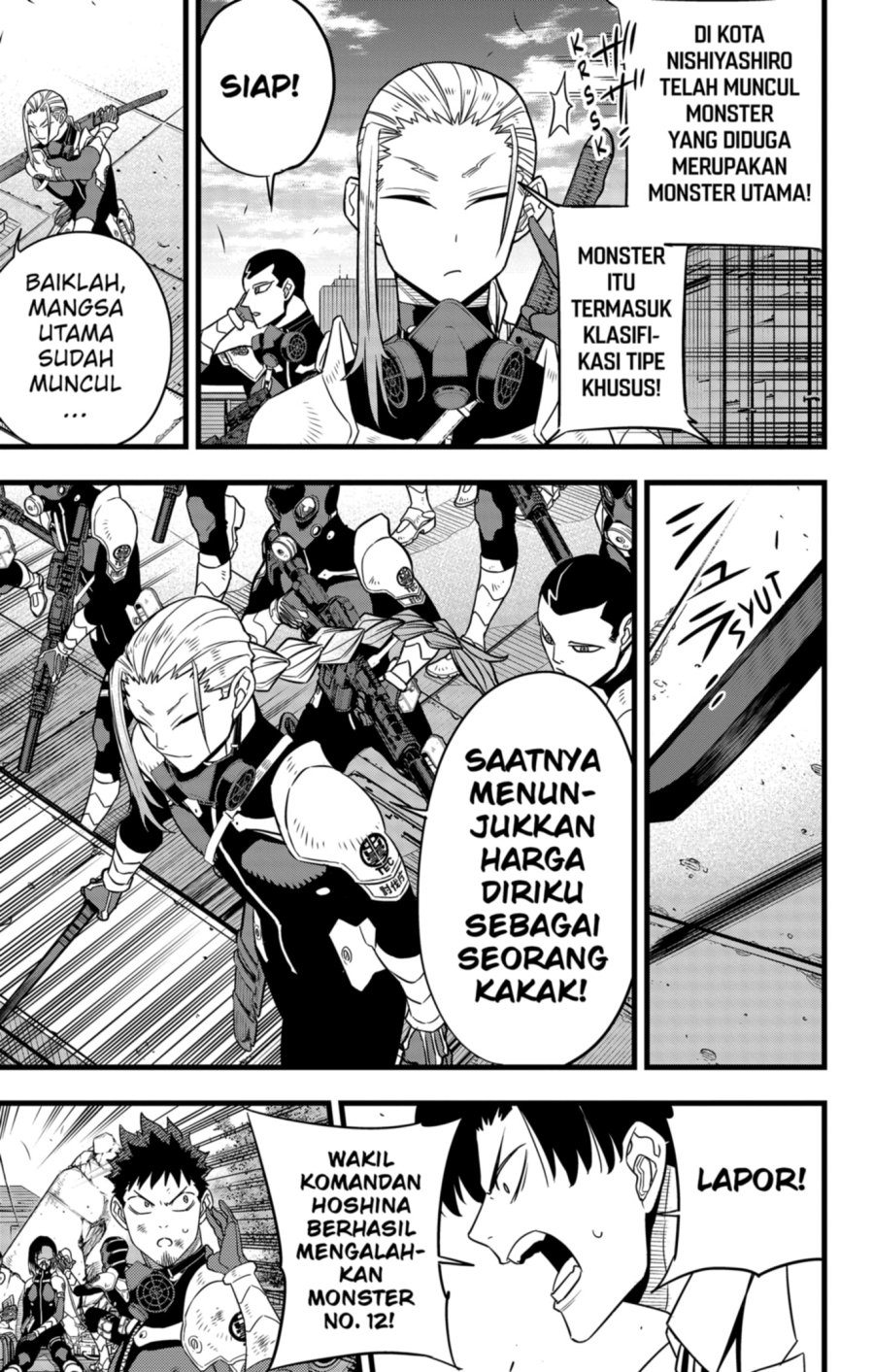 8Kaijuu Chapter 94 - halaman 11