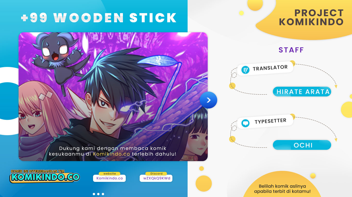 +99 Wooden Stick Chapter 22 - halaman 1