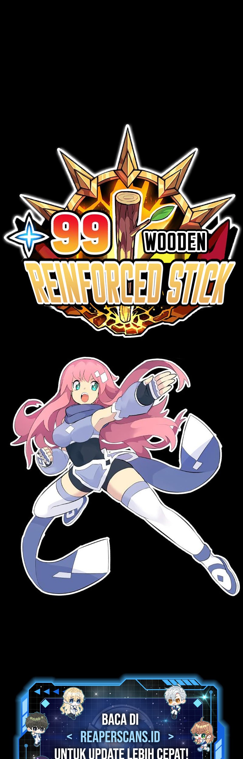 +99 Wooden Stick Chapter 32 - halaman 169