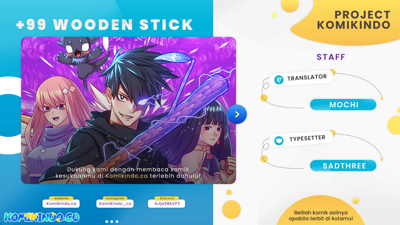 +99 Wooden Stick Chapter 7 - halaman 1