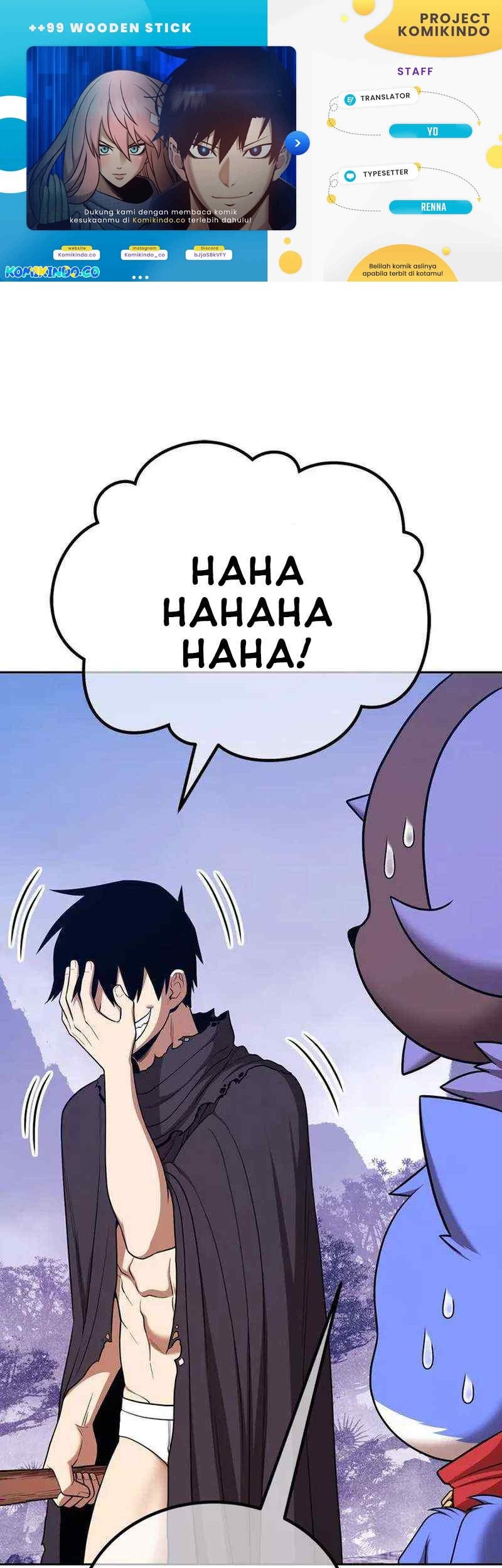 +99 Wooden Stick Chapter 95 - halaman 1