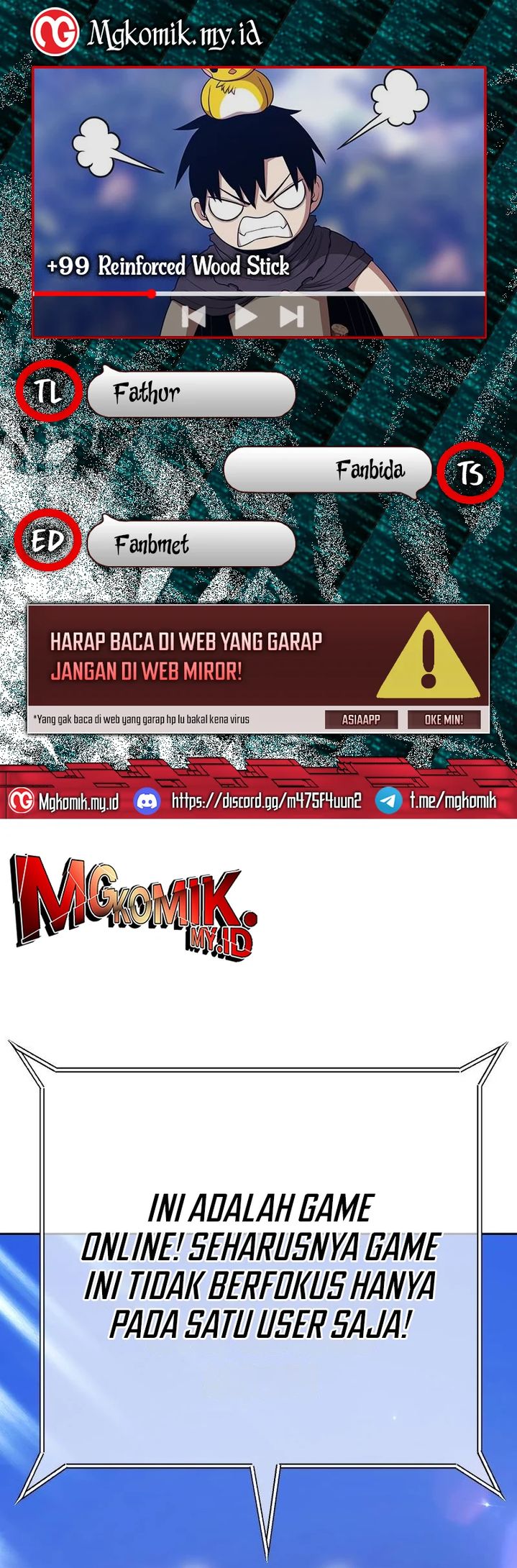 +99 Wooden Stick Chapter 99 - halaman 1