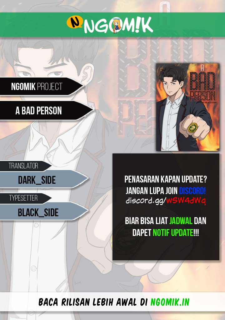 A Bad Person Chapter 2 - halaman 1