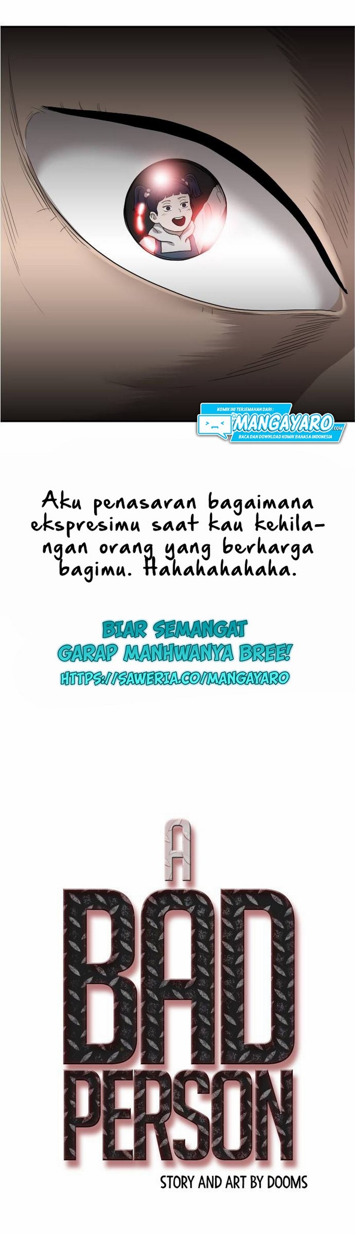 A Bad Person Chapter 31.1 - halaman 6