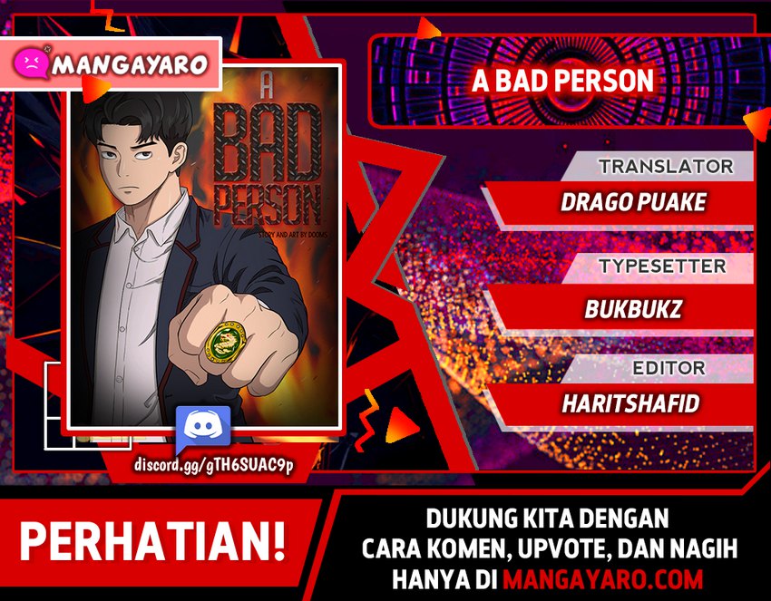 A Bad Person Chapter 31.2 - halaman 1