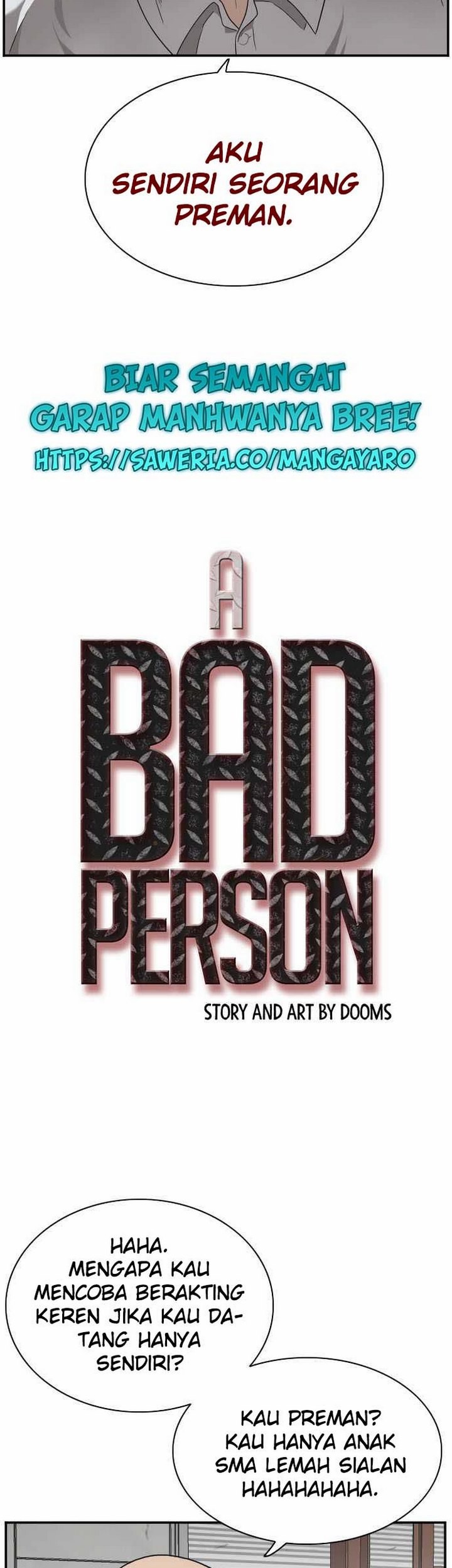 A Bad Person Chapter 33.1 - halaman 6