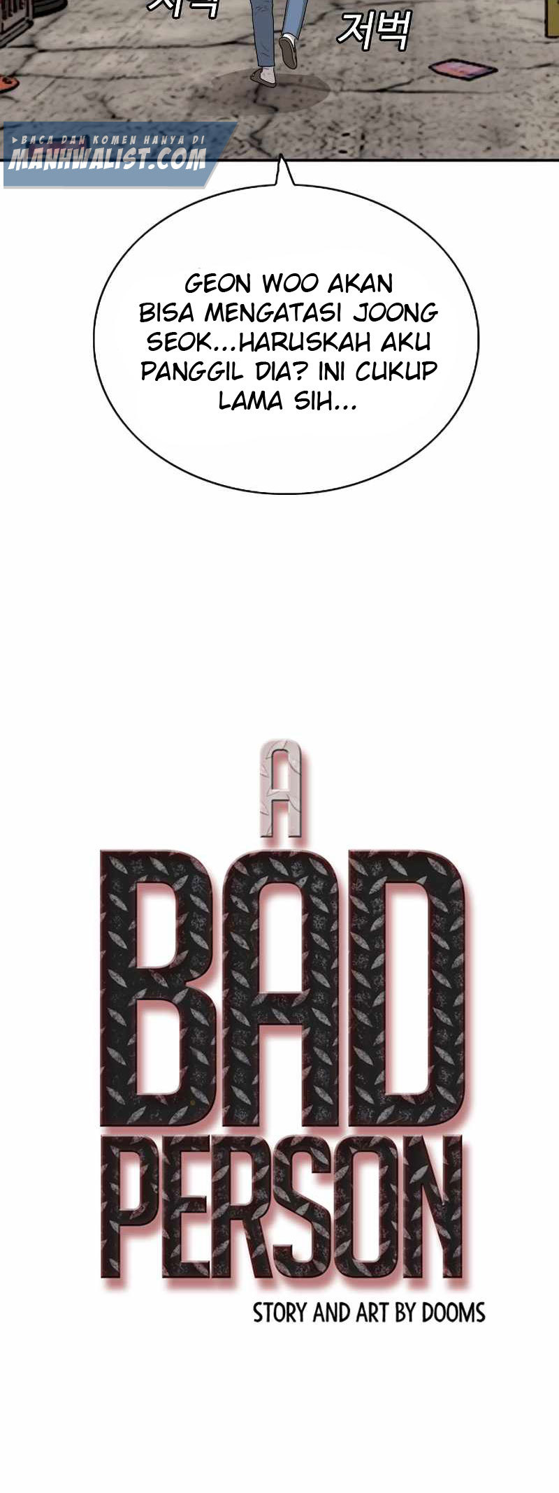 A Bad Person Chapter 92 - halaman 4