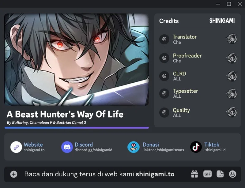 A Beast Hunter's Way Of Life Chapter 27 - halaman 1