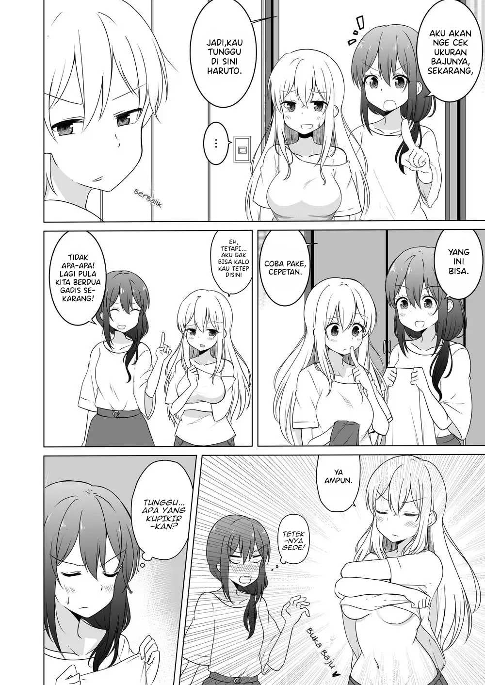 A Boy Who Loves Genderswap Got Genderswapped, so He Acts Out His Ideal Genderswap Girl Chapter 13 - halaman 3