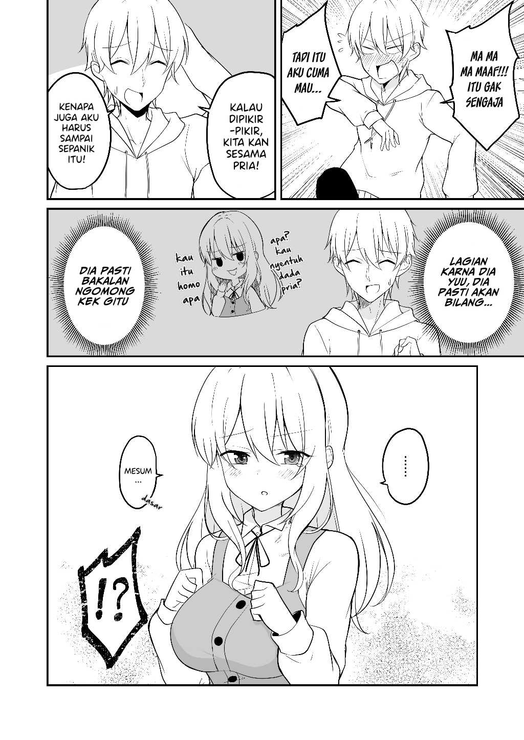 A Boy Who Loves Genderswap Got Genderswapped, so He Acts Out His Ideal Genderswap Girl Chapter 32 - halaman 4