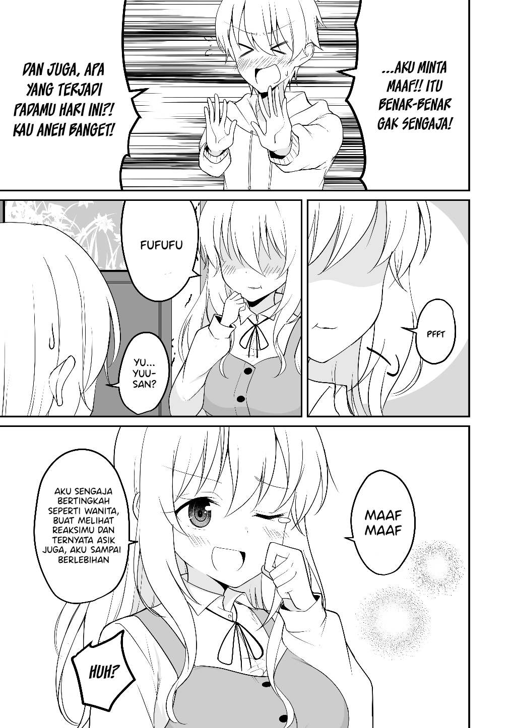 A Boy Who Loves Genderswap Got Genderswapped, so He Acts Out His Ideal Genderswap Girl Chapter 32 - halaman 5
