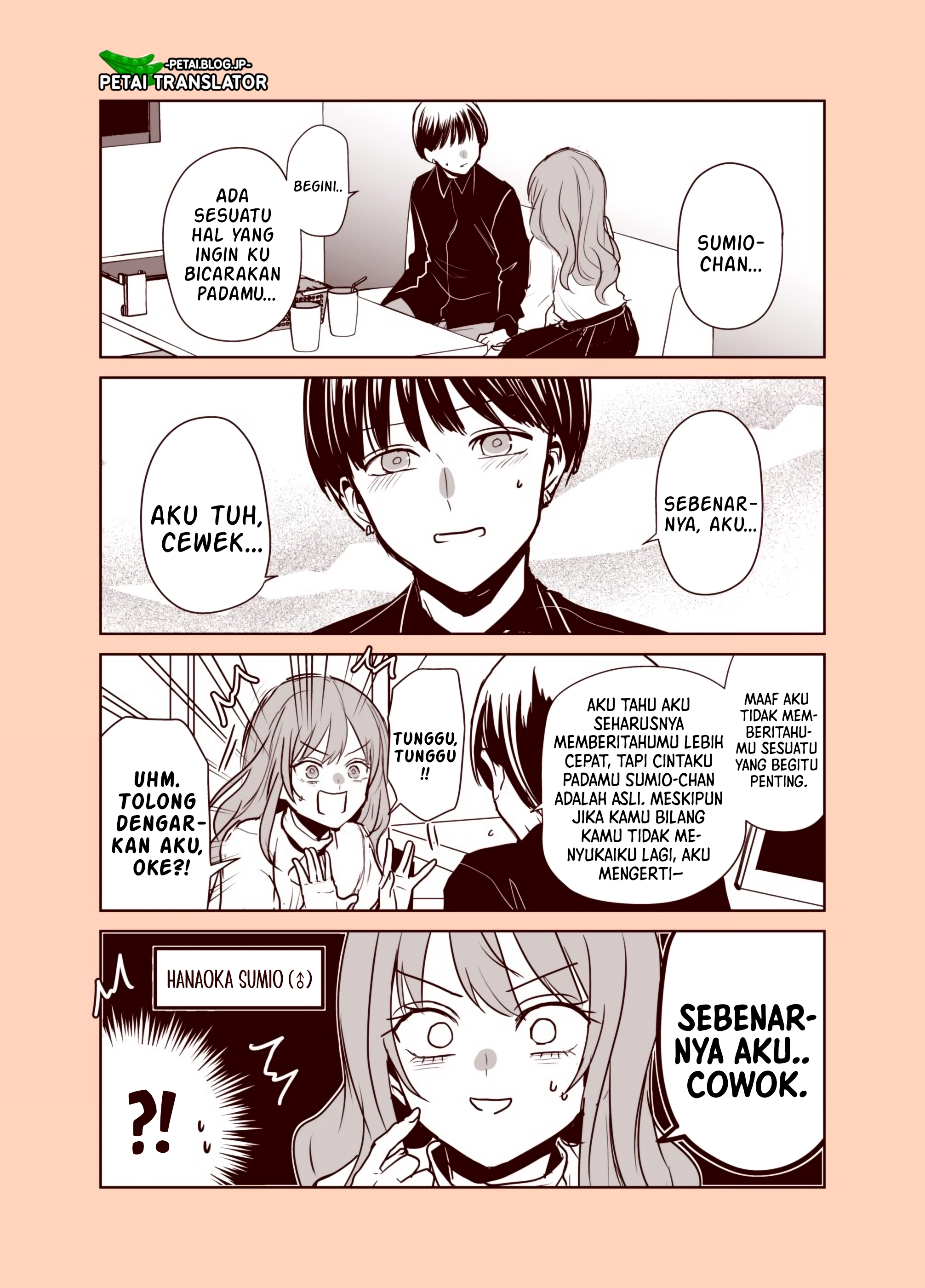 A Boyfriend(♀) in Boy's Clothing Reveals Her Secret Chapter 0 - halaman 2