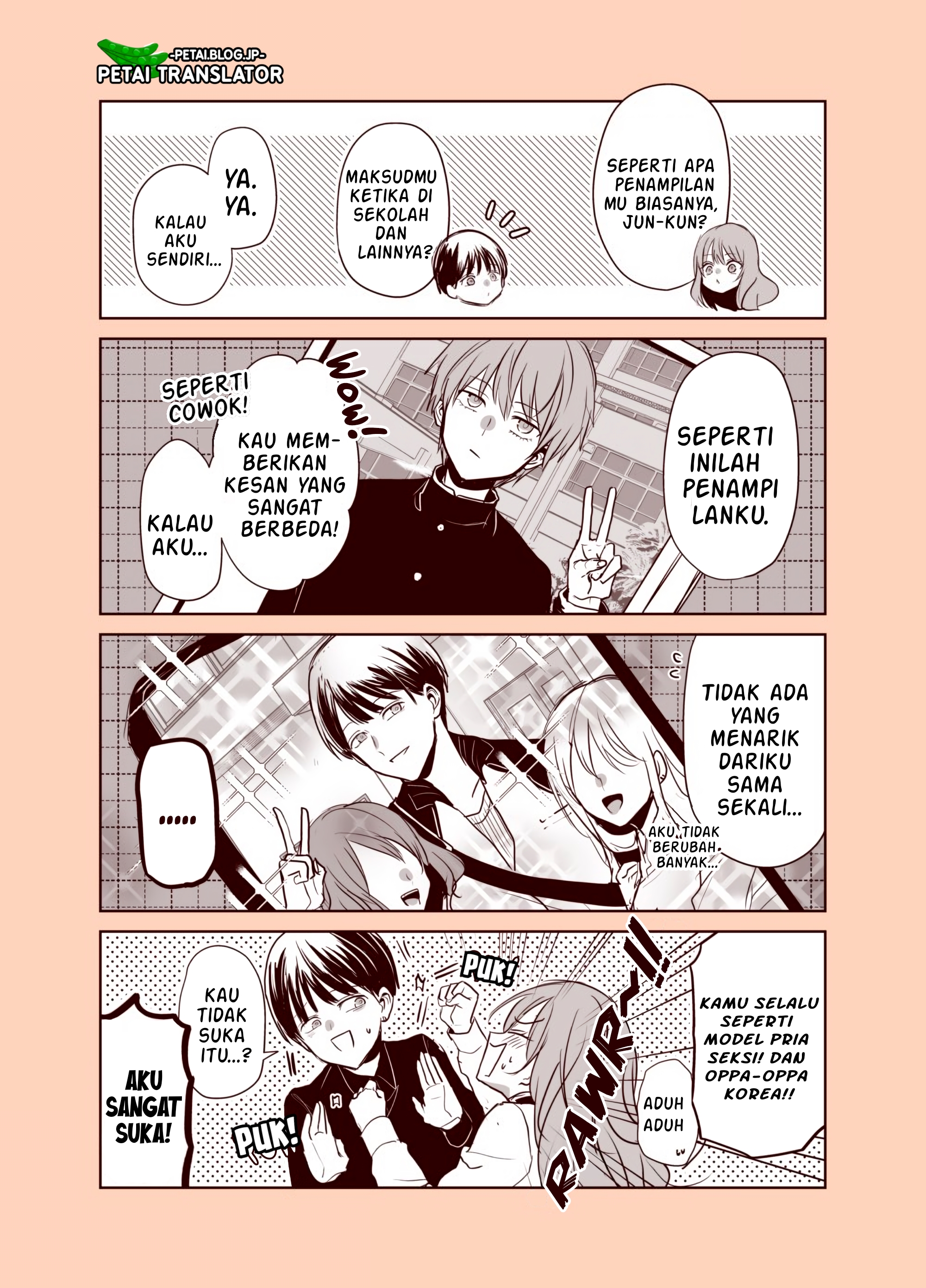 A Boyfriend(♀) in Boy's Clothing Reveals Her Secret Chapter 0 - halaman 5