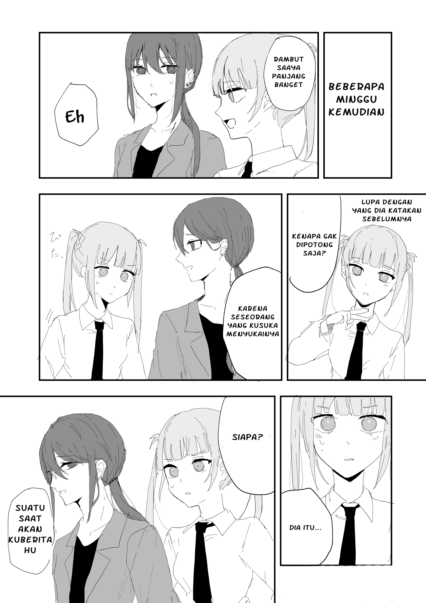 A cool beauty's one sided love with a dense woman Chapter 0 - halaman 3