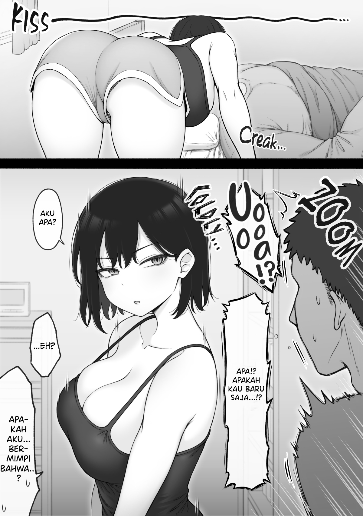 A Cool-Type Step-Sister Who Is Aiming at Her Step-Brothers’s Virginity Chapter 2 - halaman 1