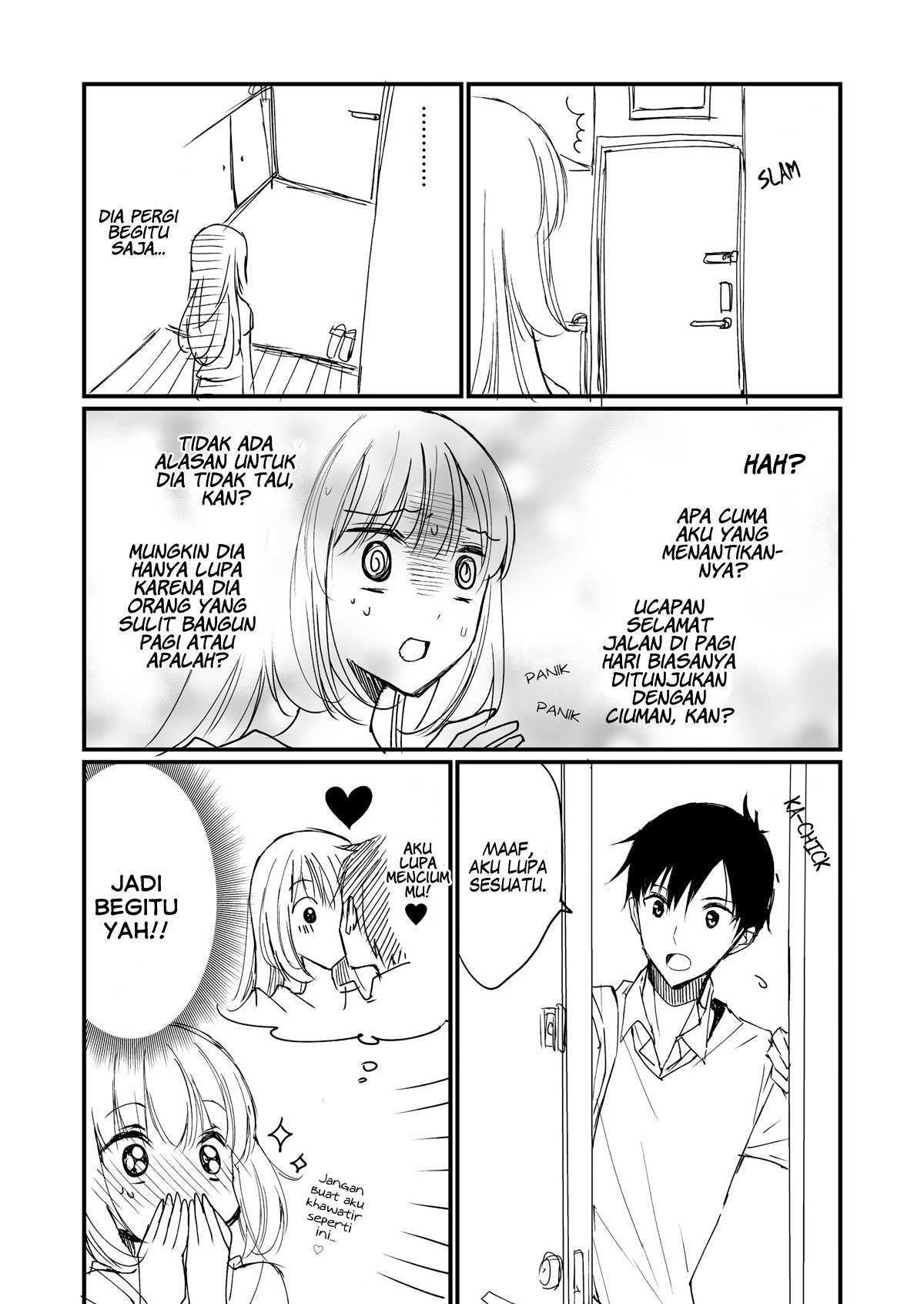A Couple Who Wants to Share a Goodbye Kiss Chapter 1 - halaman 3