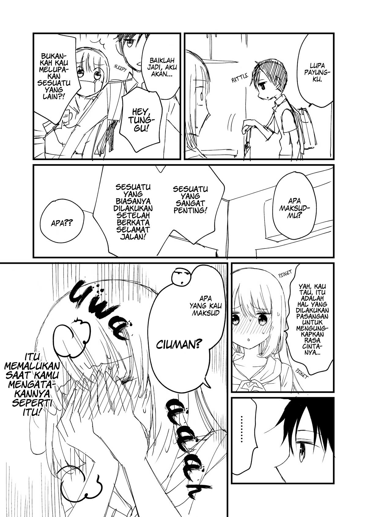 A Couple Who Wants to Share a Goodbye Kiss Chapter 1 - halaman 4