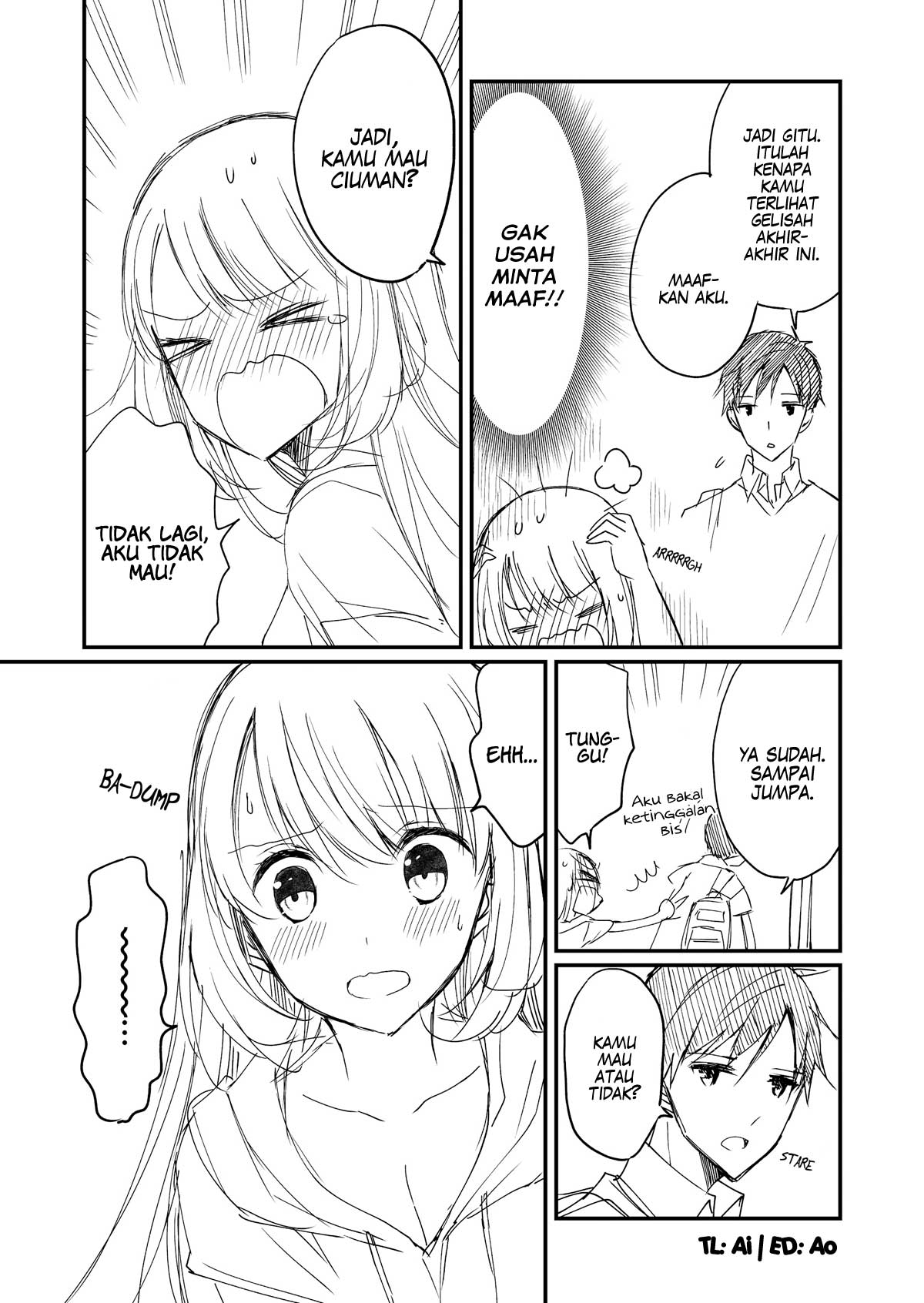 A Couple Who Wants to Share a Goodbye Kiss Chapter 1 - halaman 5