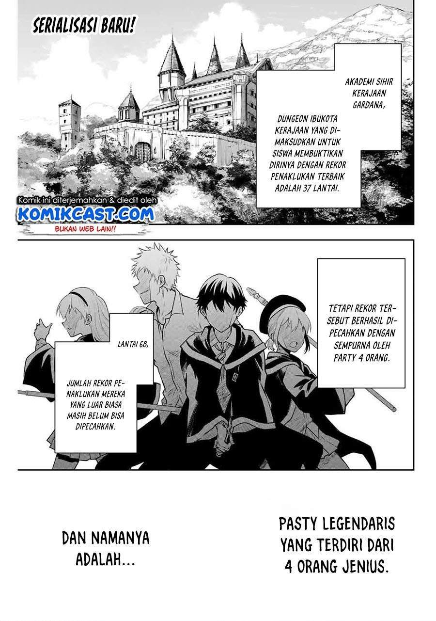 A Court Magician, Who Was Focused On Supportive Magic Because His Allies Were Too Weak, Aims To Become The Strongest After Being Banished Chapter 1 - halaman 1