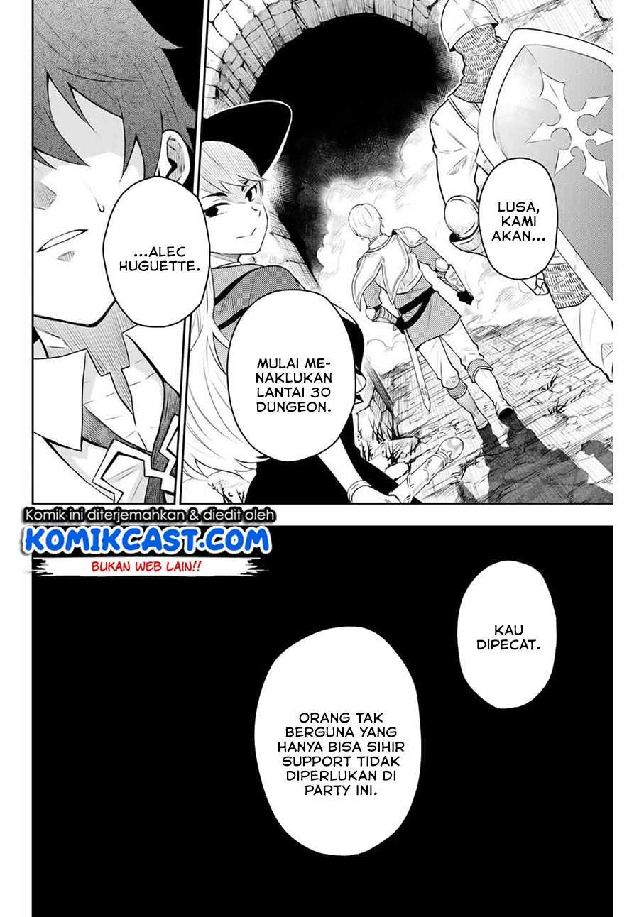 A Court Magician, Who Was Focused On Supportive Magic Because His Allies Were Too Weak, Aims To Become The Strongest After Being Banished Chapter 1 - halaman 11