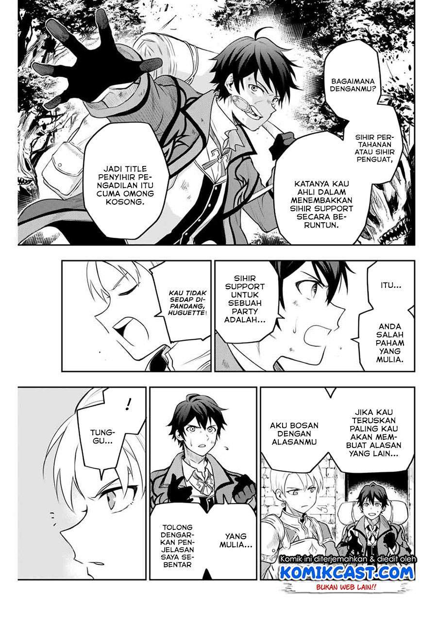 A Court Magician, Who Was Focused On Supportive Magic Because His Allies Were Too Weak, Aims To Become The Strongest After Being Banished Chapter 1 - halaman 8