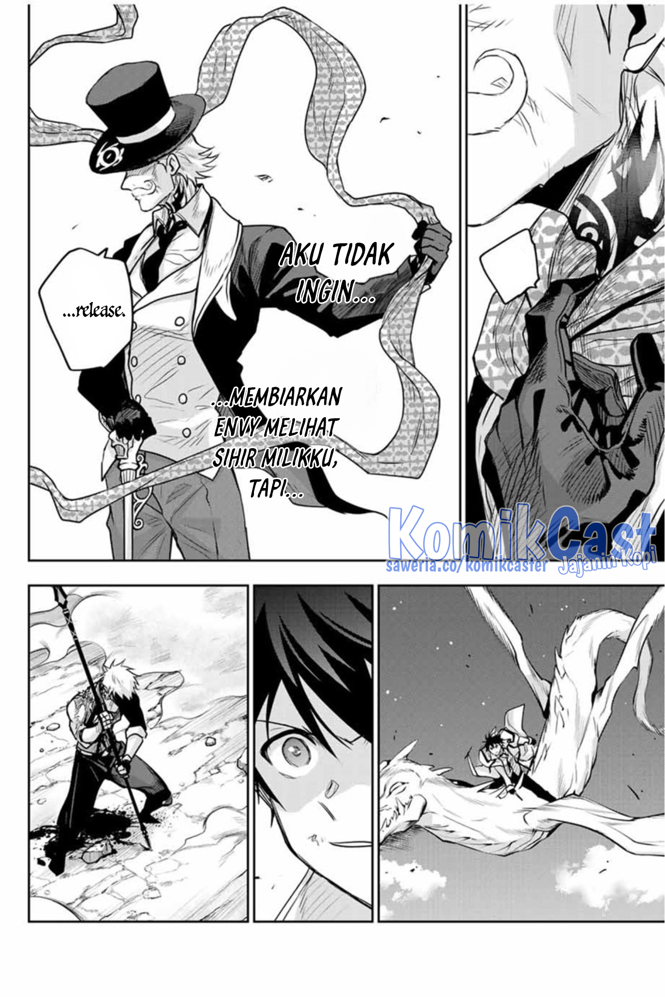 A Court Magician, Who Was Focused On Supportive Magic Because His Allies Were Too Weak, Aims To Become The Strongest After Being Banished Chapter 107 - halaman 10