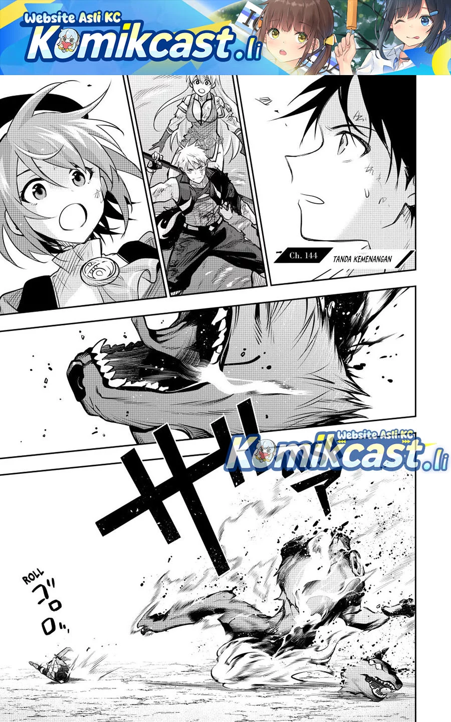 A Court Magician, Who Was Focused On Supportive Magic Because His Allies Were Too Weak, Aims To Become The Strongest After Being Banished Chapter 144 - halaman 1