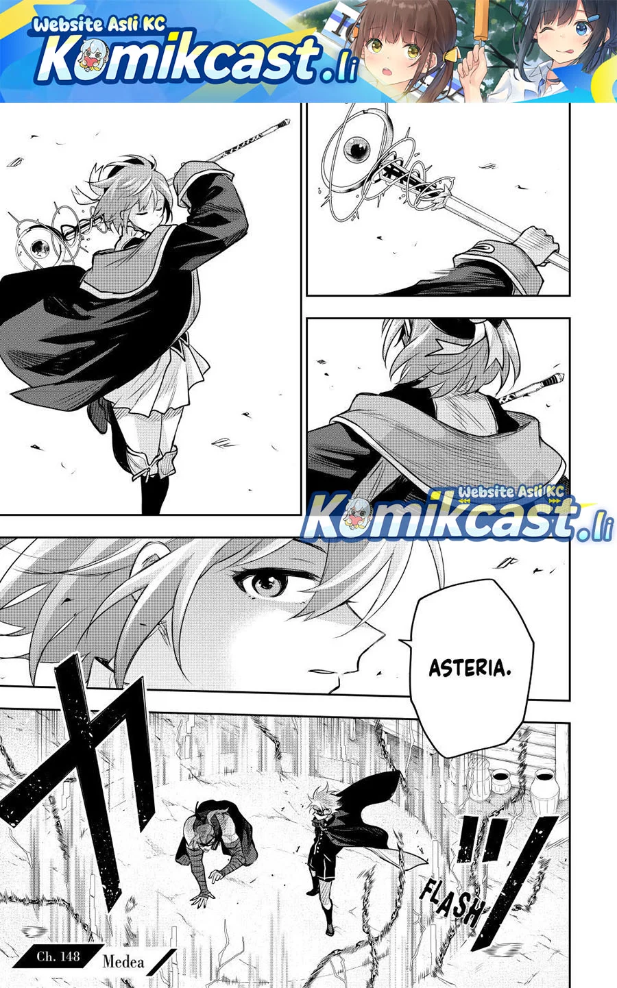A Court Magician, Who Was Focused On Supportive Magic Because His Allies Were Too Weak, Aims To Become The Strongest After Being Banished Chapter 147 - halaman 1