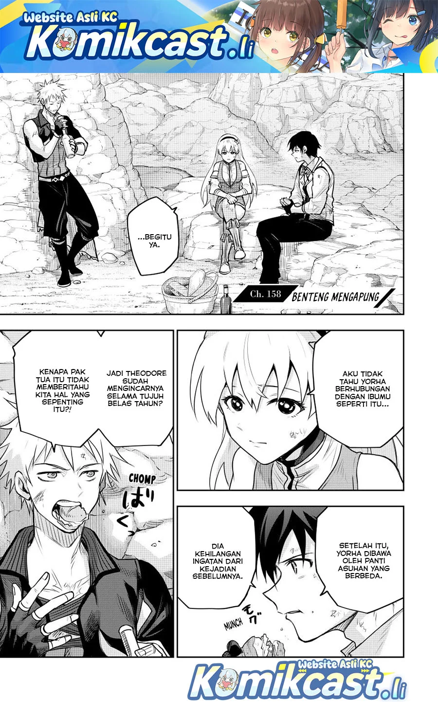 A Court Magician, Who Was Focused On Supportive Magic Because His Allies Were Too Weak, Aims To Become The Strongest After Being Banished Chapter 158 - halaman 1