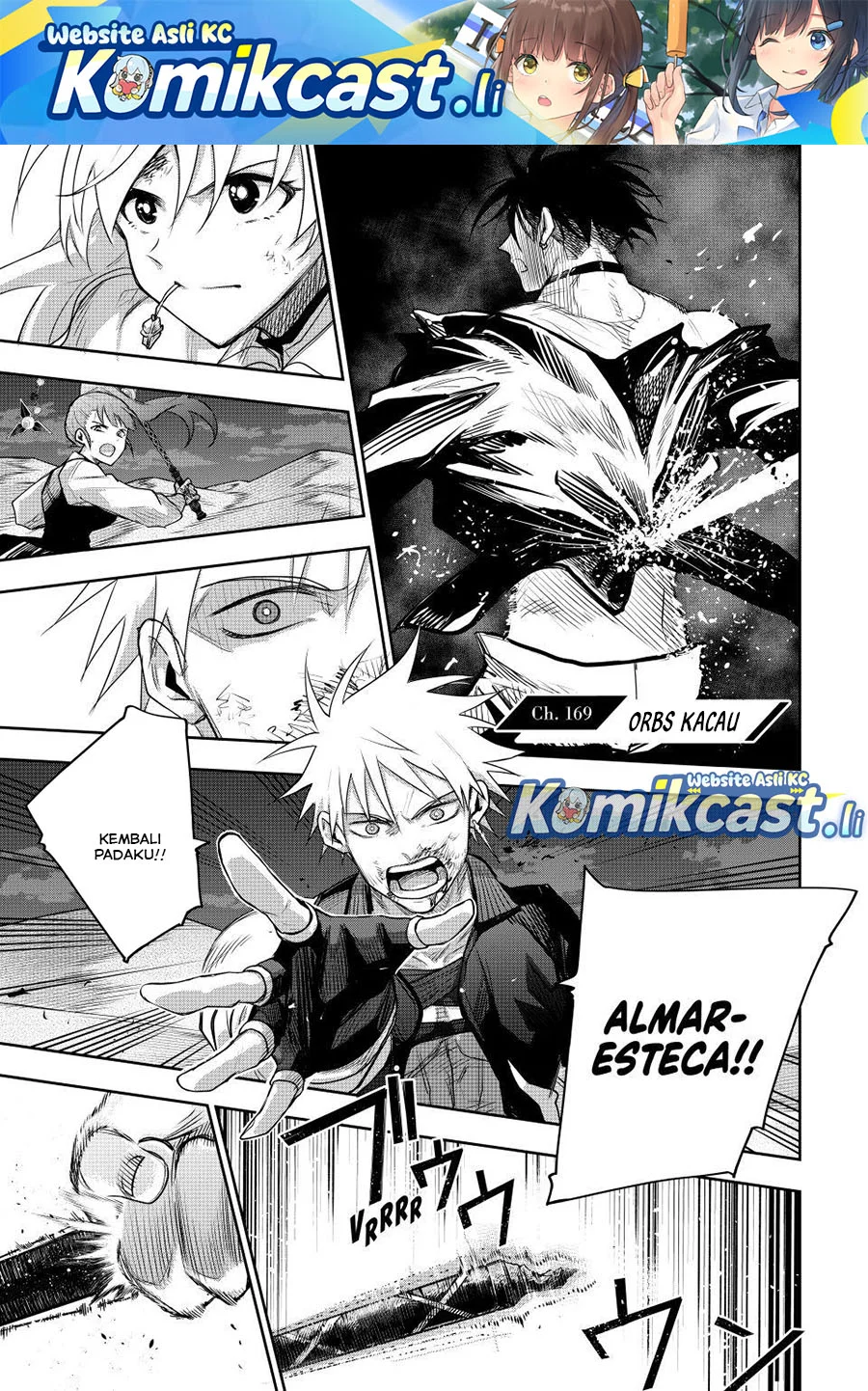 A Court Magician, Who Was Focused On Supportive Magic Because His Allies Were Too Weak, Aims To Become The Strongest After Being Banished Chapter 169 - halaman 1