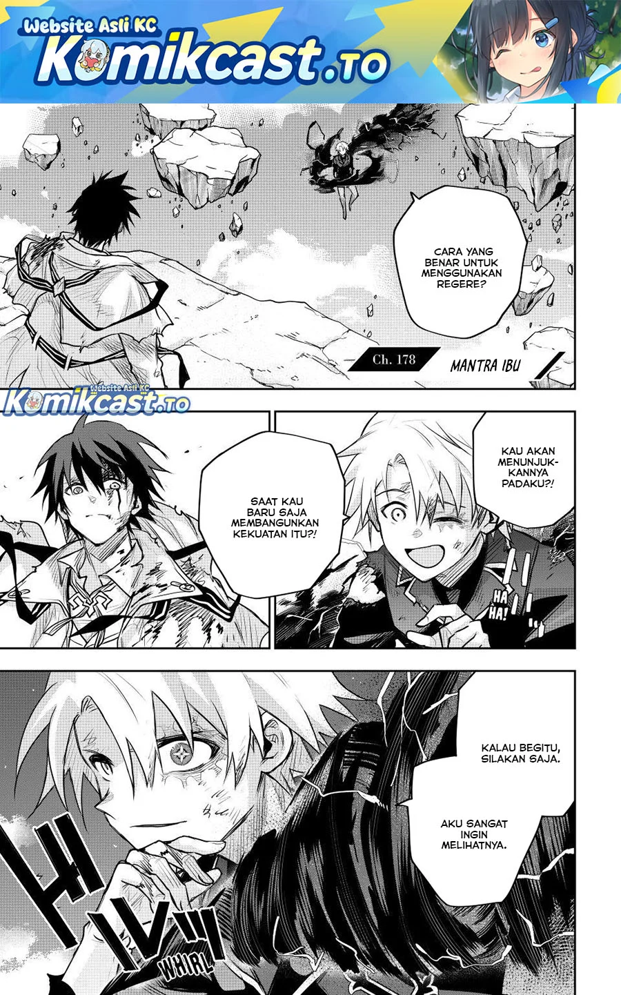 A Court Magician, Who Was Focused On Supportive Magic Because His Allies Were Too Weak, Aims To Become The Strongest After Being Banished Chapter 178 - halaman 1