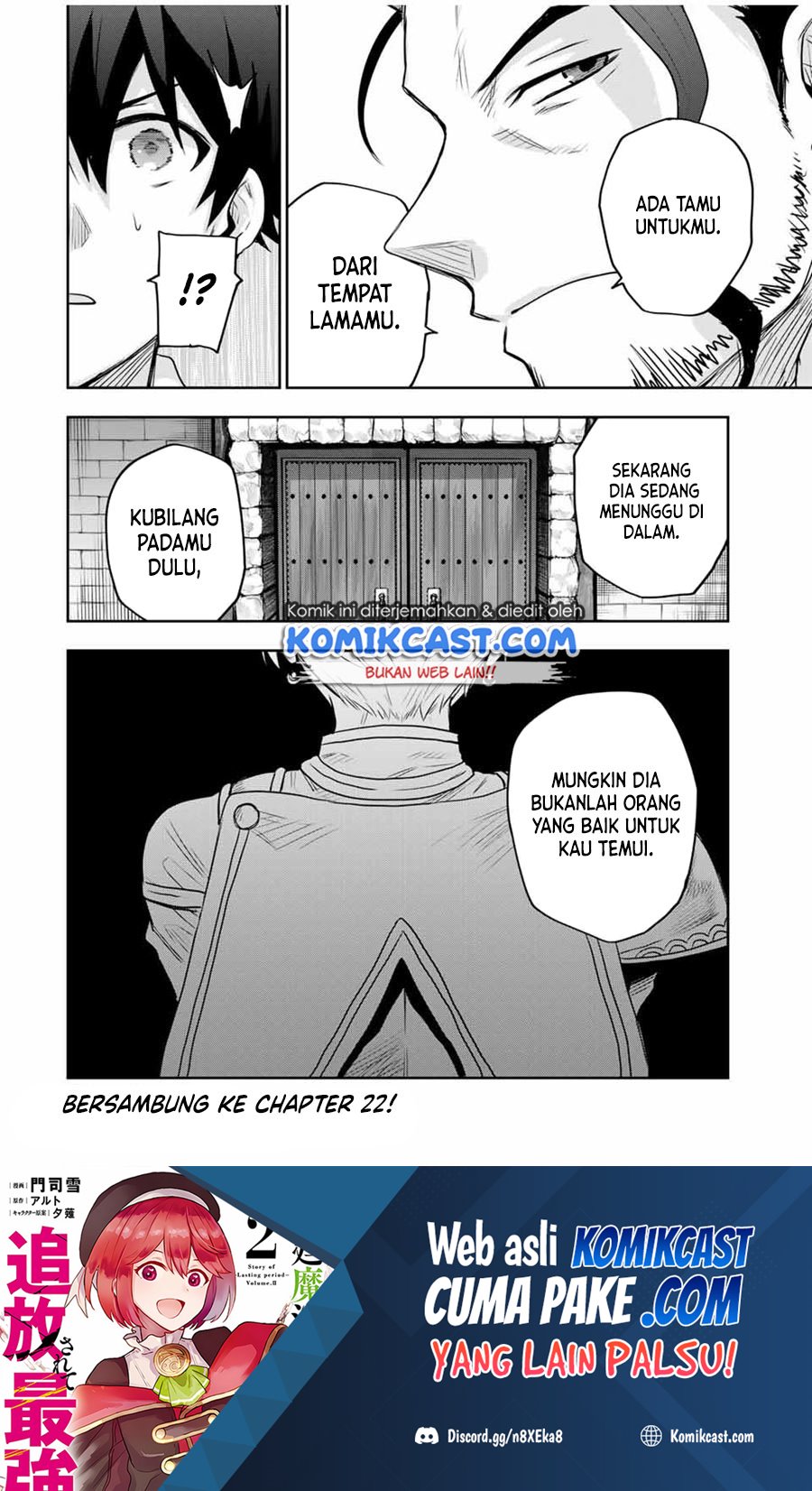 A Court Magician, Who Was Focused On Supportive Magic Because His Allies Were Too Weak, Aims To Become The Strongest After Being Banished Chapter 21 - halaman 17