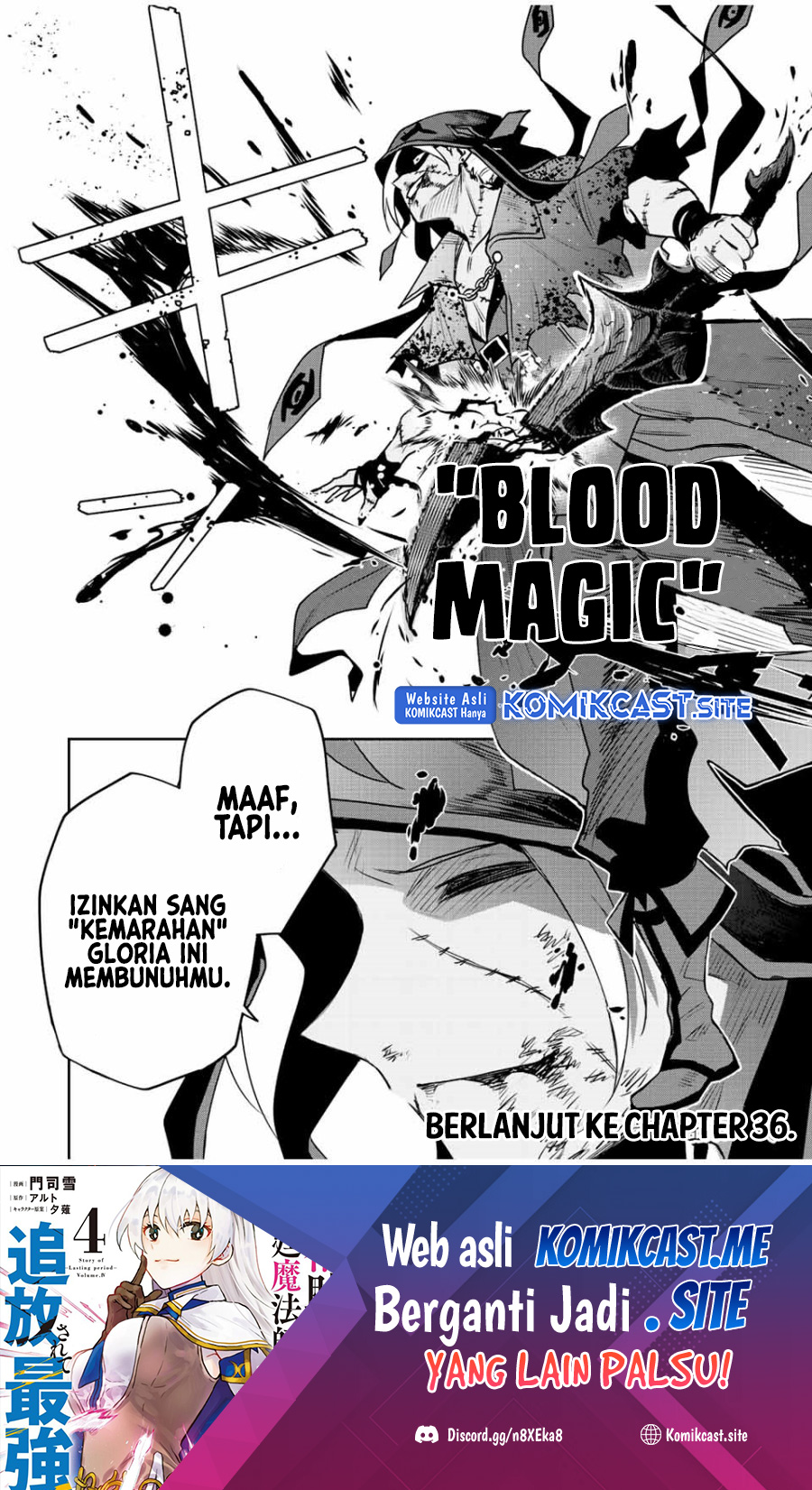 A Court Magician, Who Was Focused On Supportive Magic Because His Allies Were Too Weak, Aims To Become The Strongest After Being Banished Chapter 35 - halaman 17