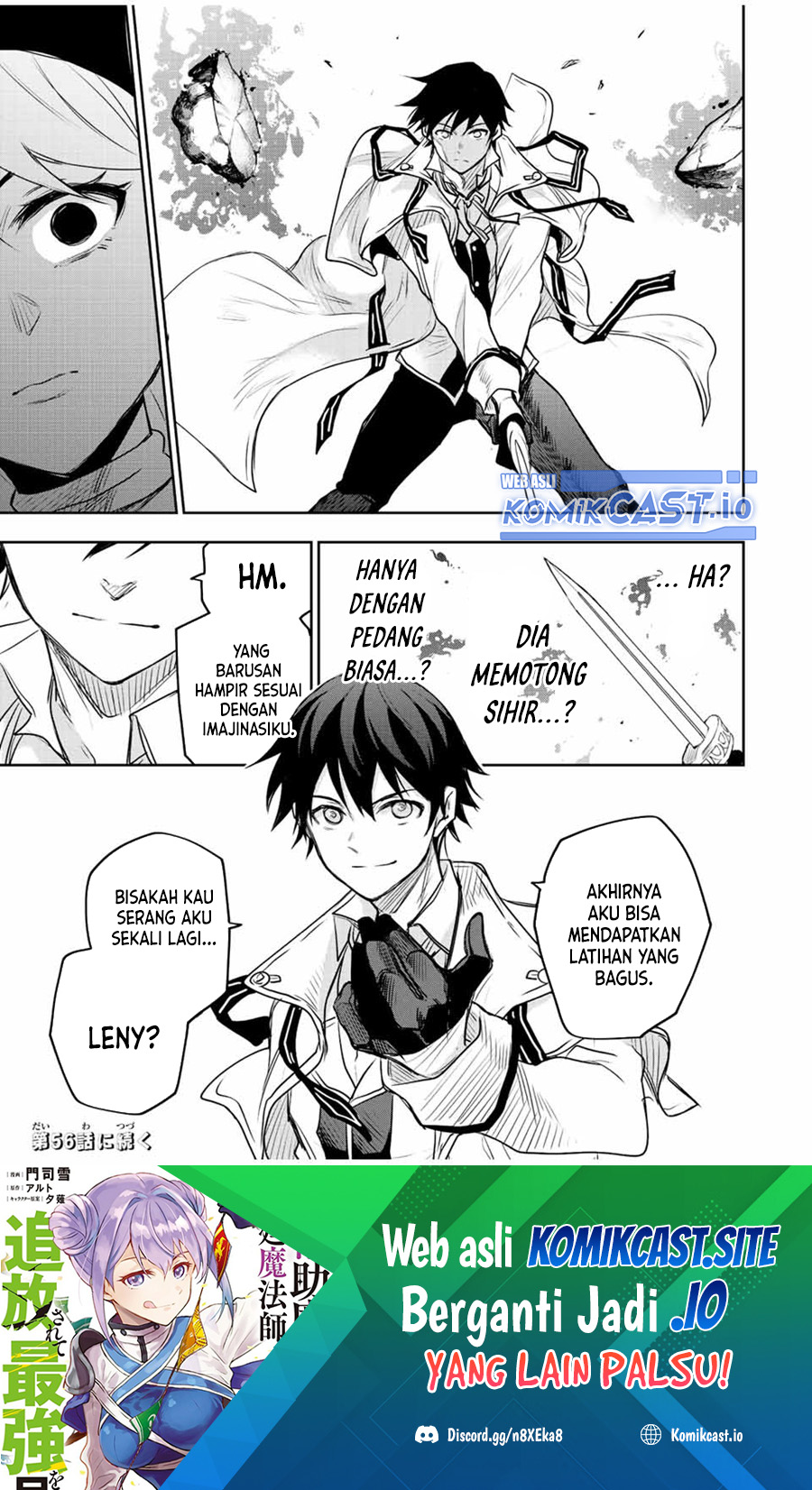A Court Magician, Who Was Focused On Supportive Magic Because His Allies Were Too Weak, Aims To Become The Strongest After Being Banished Chapter 55 - halaman 10