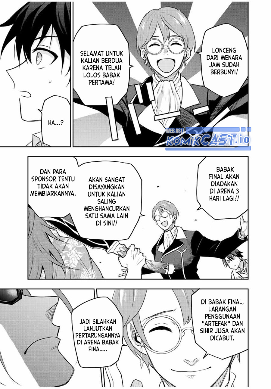 A Court Magician, Who Was Focused On Supportive Magic Because His Allies Were Too Weak, Aims To Become The Strongest After Being Banished Chapter 56 - halaman 16