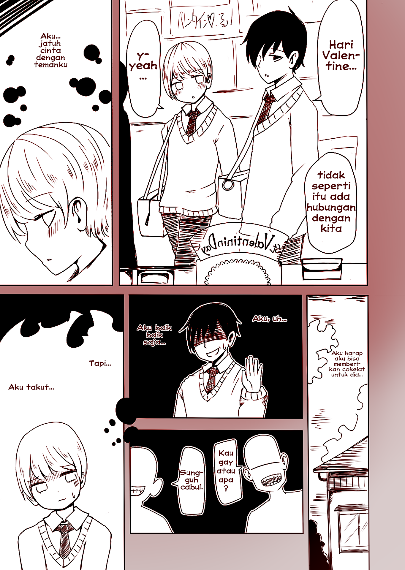 A Crossdresser's Valentine Chapter 1 - halaman 1
